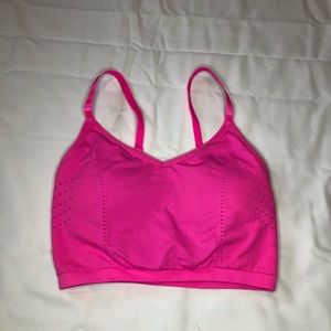 Pink Sports Bra